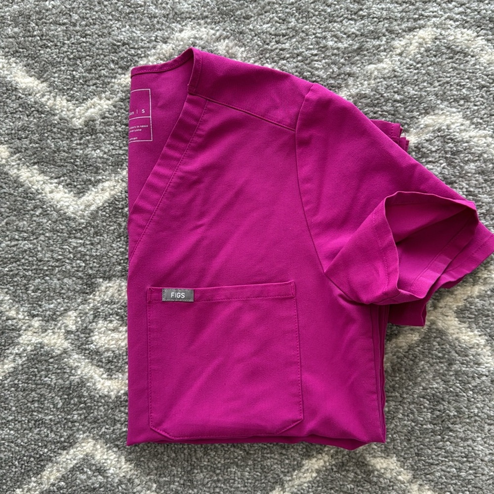 Womens Figs Scrub Top
